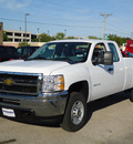 chevrolet silverado 2500 2011 white pickup truck gasoline 8 cylinders 2 wheel drive automatic 60007