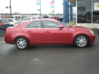 cadillac cts 2008 red sedan gasoline 6 cylinders all whee drive automatic 13502