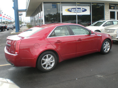 cadillac cts 2008 red sedan gasoline 6 cylinders all whee drive automatic 13502