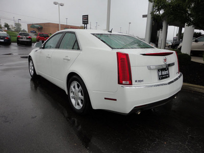 cadillac cts 2008 white sedan 3 6l v6 gasoline 6 cylinders rear wheel drive automatic 45036