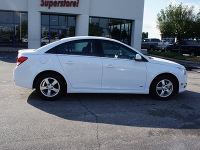 chevrolet cruze 2011 white sedan lt gasoline 4 cylinders front wheel drive 6 speed automatic 46168