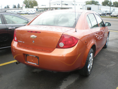 chevrolet cobalt 2007 orange sedan ls gasoline 4 cylinders front wheel drive automatic 13502