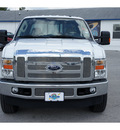 ford f 250 super duty 2009 white lariat gasoline 8 cylinders 4 wheel drive automatic 77388