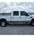 ford f 250 super duty 2009 white lariat gasoline 8 cylinders 4 wheel drive automatic 77388