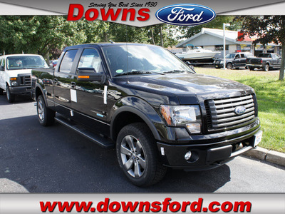 ford f 150 2011 black fx4 gasoline 6 cylinders 4 wheel drive automatic with overdrive 08753