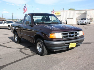 ford ranger 1994 red pickup truck xl gasoline 4 cylinders rear wheel drive 4 speed with overdrive 80229