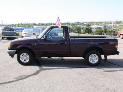 ford ranger 1994 red pickup truck xl gasoline 4 cylinders rear wheel drive 4 speed with overdrive 80229