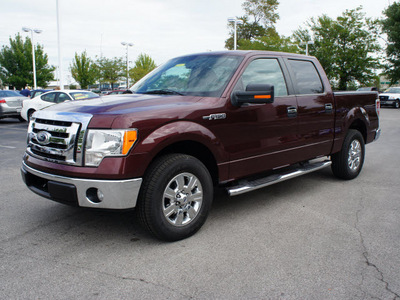 ford f 150 2009 red xlt flex fuel 8 cylinders 2 wheel drive 6 speed automatic 46168