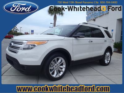 ford explorer 2012 white suv xlt gasoline 6 cylinders 2 wheel drive automatic 32401