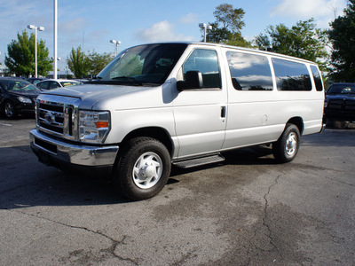 ford econoline wagon 2008 gray van xlt gasoline 8 cylinders rear wheel drive 4 speed automatic 46168