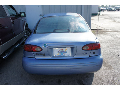 ford contour 1996 blue sedan gl gasoline 4 cylinders front wheel drive automatic 77388