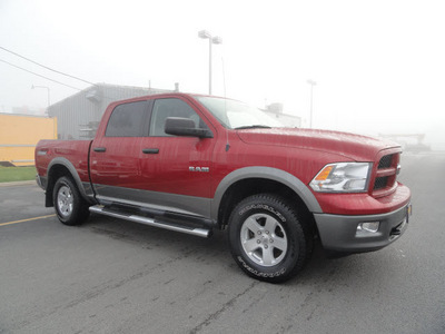 dodge ram pickup 1500 2009 red trx4 gasoline 8 cylinders 4 wheel drive automatic 60915