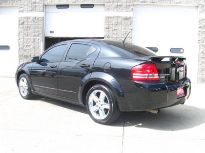 dodge avenger 2008 black sedan r t gasoline 6 cylinders all whee drive automatic 80301