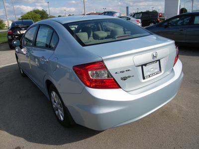 honda civic 2012 lt  blue sedan gasoline 4 cylinders front wheel drive automatic 46219