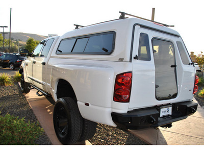 dodge ram pickup 3500 2009 white slt diesel 6 cylinders 4 wheel drive automatic with overdrive 99352