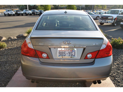 infiniti m35 2006 gray sedan gasoline 6 cylinders rear wheel drive automatic 99352