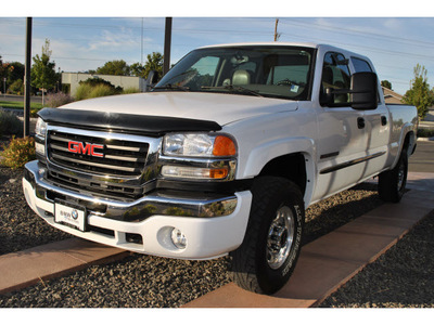 gmc sierra 2500hd classic 2007 white slt gasoline 8 cylinders 4 wheel drive automatic with overdrive 99352