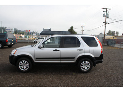 honda cr v 2006 silver suv ex gasoline 4 cylinders all whee drive automatic 98632