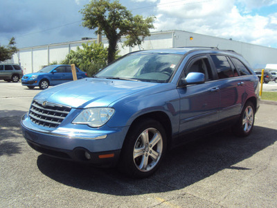 chrysler pacifica 2007 blue suv touring w dvd gasoline 6 cylinders front wheel drive automatic 32901