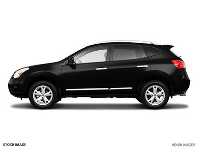 nissan rogue 2011 black suv gasoline 4 cylinders all whee drive not specified 98371