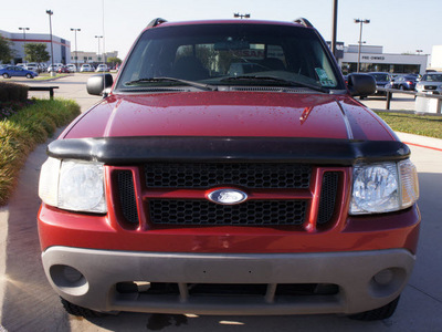 ford explorer sport trac 2002 red suv value gasoline 6 cylinders rear wheel drive automatic with overdrive 76018