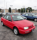 volkswagen cabrio 1999 red gasoline 4 cylinders front wheel drive automatic with overdrive 60546