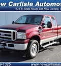 ford f 250 super duty 2005 dk  red xlt fx4 diesel diesel 8 cylinders 4 wheel drive automatic 45344
