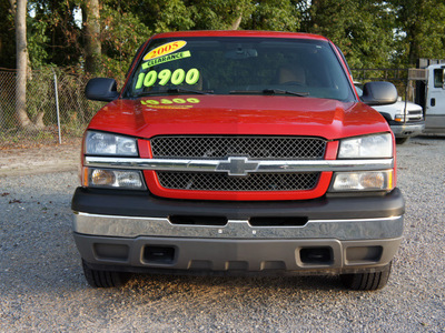 chevrolet silverado 1500 2005 dk  red pickup truck ls gasoline 8 cylinders rear wheel drive automatic 27569