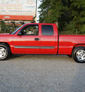 chevrolet silverado 1500 2005 dk  red pickup truck ls gasoline 8 cylinders rear wheel drive automatic 27569