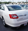 ford taurus 2012 white sedan sel gasoline 6 cylinders front wheel drive automatic with overdrive 08753