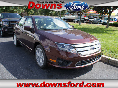ford fusion 2012 dk  red sedan se gasoline 4 cylinders front wheel drive automatic with overdrive 08753