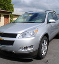 chevrolet traverse 2012 silver lt gasoline 6 cylinders front wheel drive automatic 27591