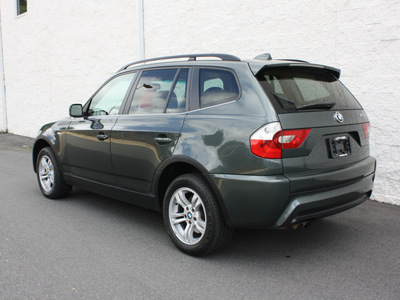 bmw x3 2006 green suv 3 0i gasoline 6 cylinders all whee drive automatic 27616