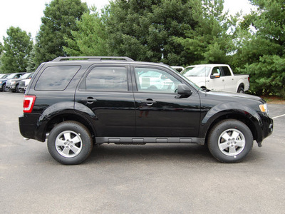 ford escape 2012 black suv xlt gasoline 4 cylinders front wheel drive 6 speed automatic 46168