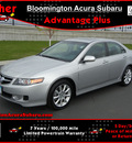 acura tsx 2008 silver sedan nav gasoline 4 cylinders front wheel drive shiftable automatic 55420