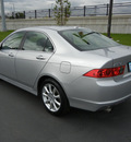 acura tsx 2008 silver sedan nav gasoline 4 cylinders front wheel drive shiftable automatic 55420