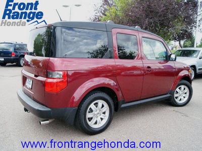 honda element 2007 tango red suv ex gasoline 4 cylinders all whee drive automatic 80910