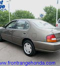 nissan altima 1998 bronze sedan gxe gasoline 4 cylinders front wheel drive automatic 80910