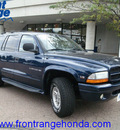 dodge durango 2000 patriot blue suv slt gasoline v8 4 wheel drive automatic 80910
