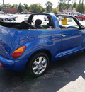 chrysler pt cruiser 2005 blue touring gasoline 4 cylinders front wheel drive automatic 61008