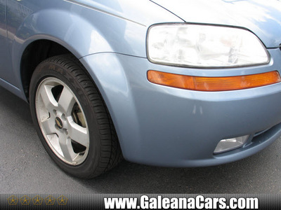 chevrolet aveo 2006 blu hatchback lt gasoline 4 cylinders front wheel drive not specified 33912