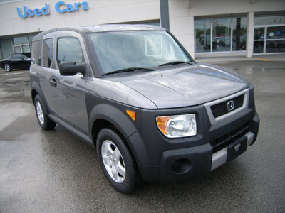 honda element 2005 dk  gray suv ex gasoline 4 cylinders all whee drive automatic 46219