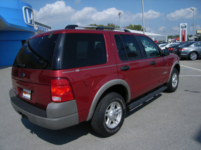 ford explorer 2002 red suv xls gasoline 6 cylinders 4 wheel drive automatic 46219