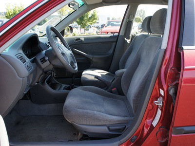 honda civic 1998 red sedan lx gasoline 4 cylinders front wheel drive 5 speed manual 98371