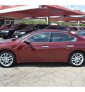 nissan maxima 2011 dk  red sedan 3 5 sv gasoline 6 cylinders front wheel drive automatic 76903