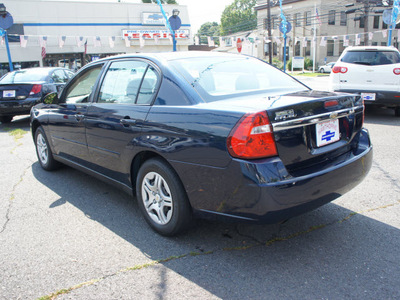 chevrolet malibu 2007 dk  blue sedan ls gasoline 4 cylinders front wheel drive automatic 07507