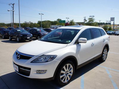 mazda cx 9 2007 white suv grand touring gasoline 6 cylinders front wheel drive automatic 76210