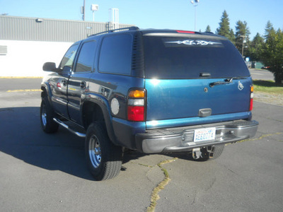 chevrolet tahoe 2006 blue suv ls gasoline 8 cylinders 4 wheel drive 4 speed automatic 99208