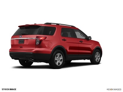 ford explorer 2012 red suv gasoline 6 cylinders 2 wheel drive shiftable automatic 46168
