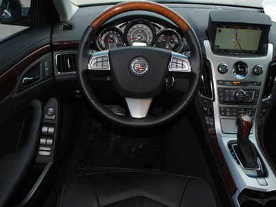 cadillac cts 2012 black sedan 3 6l premium gasoline 6 cylinders rear wheel drive automatic 76087